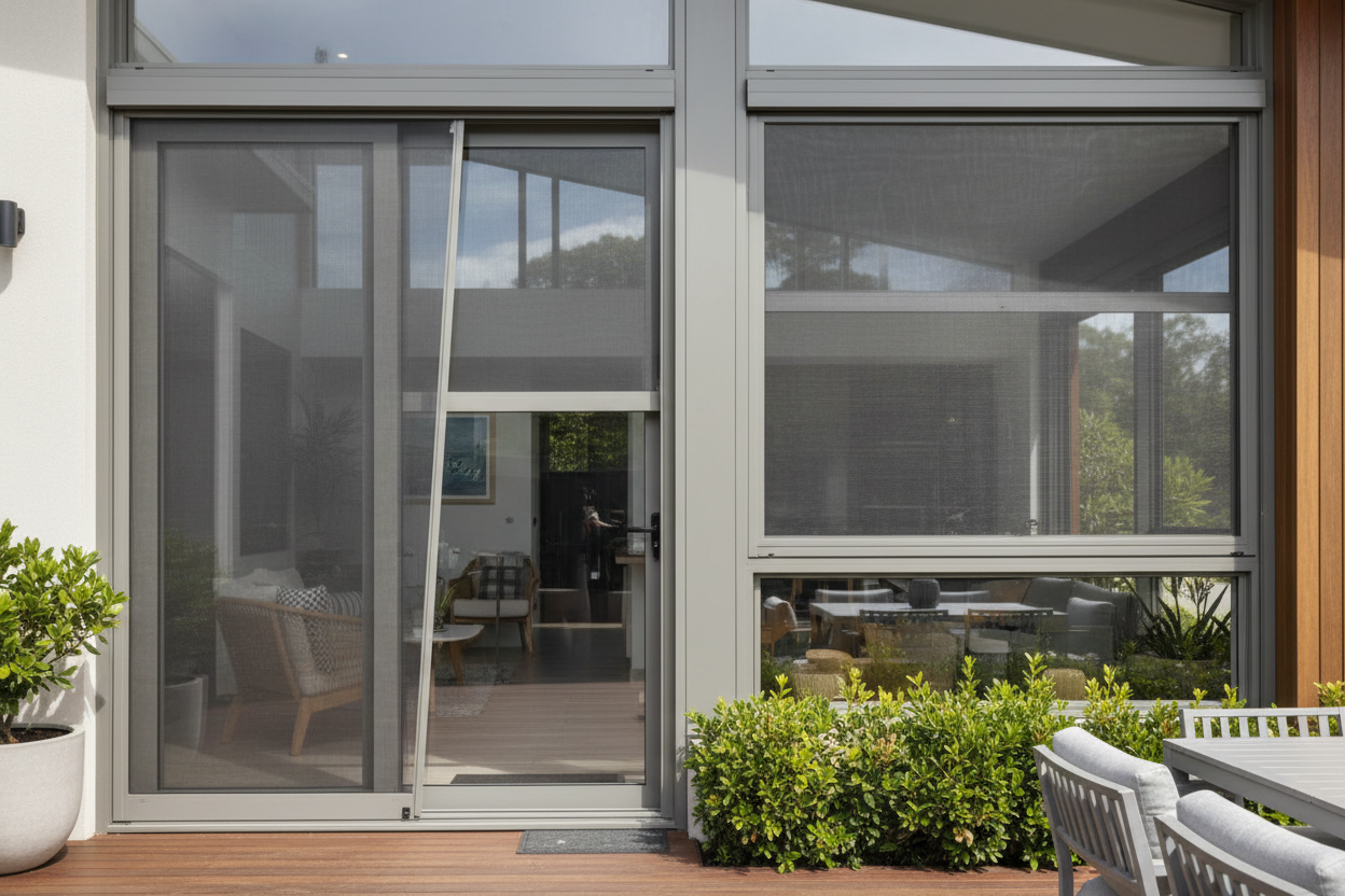 The Invisible Barrier: Seamlessly Integrating Retractable Fly Screens into Modern Australian Open-Plan Architecture
