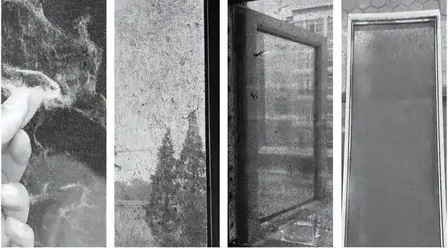 How to clean a dirty window screen?