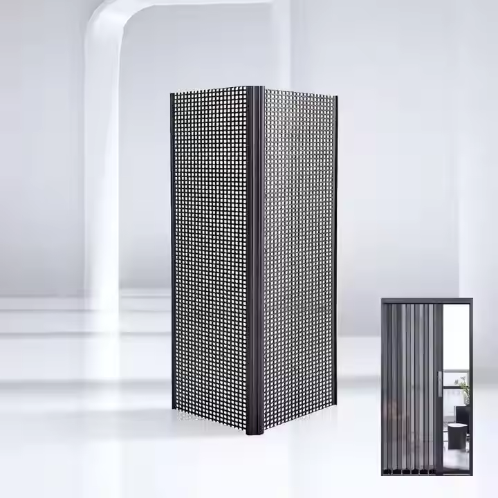 Folding Accordion Double Door Magnetic Screen