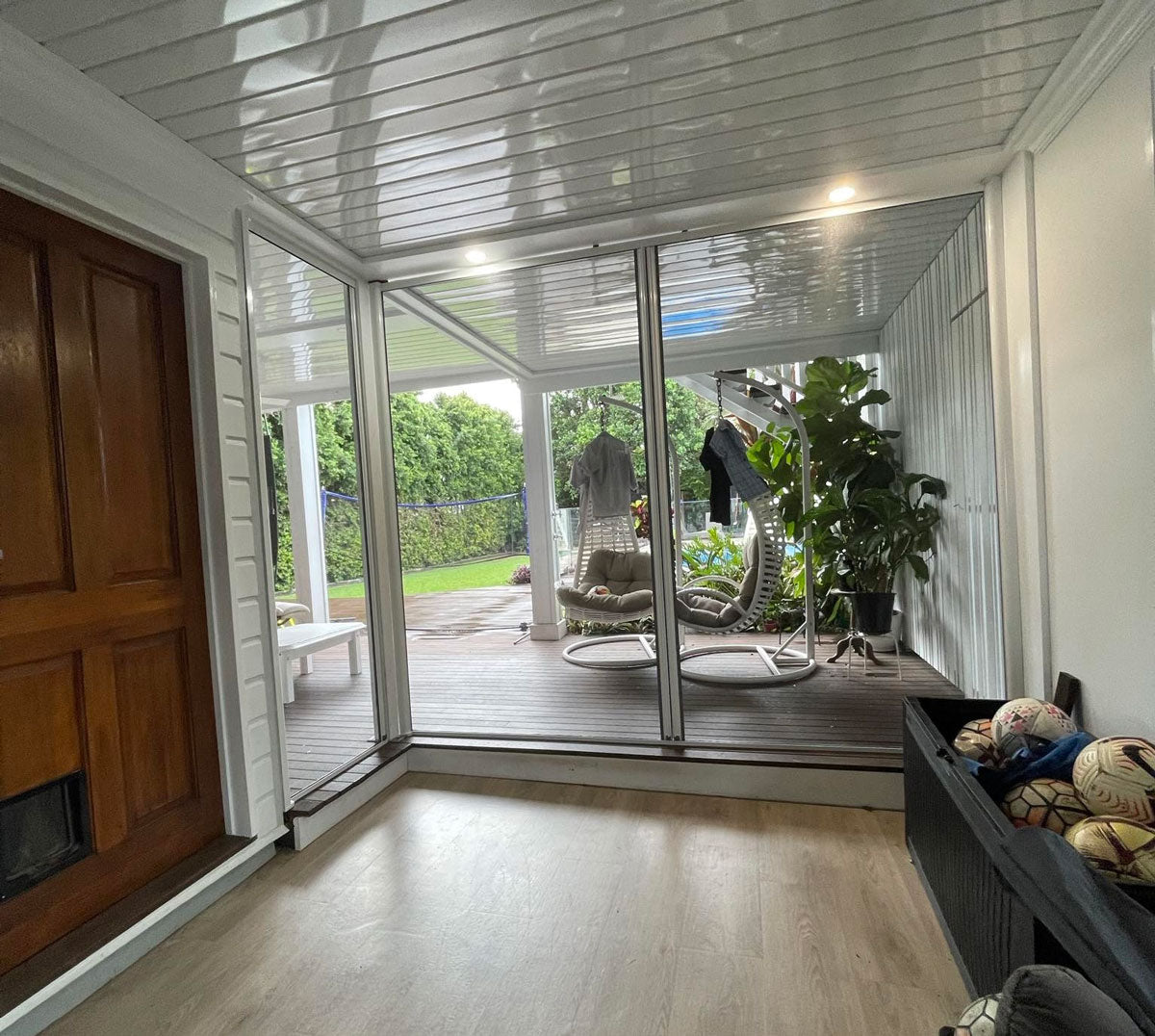 Double Door Retractable Fly Screen