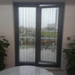Folding Accordion Double Door Magnetic Screen